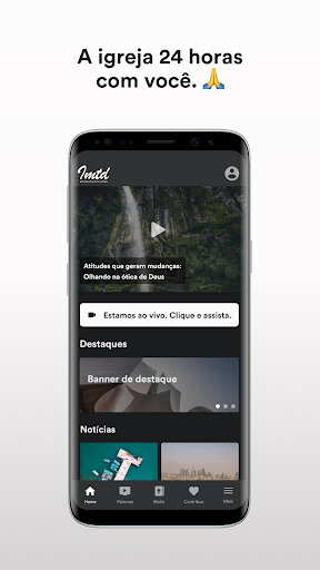 Android application IMTD CHURCH screenshort