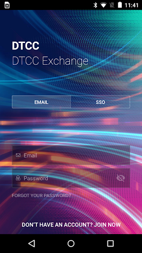 Android application DTCC Exchange screenshort