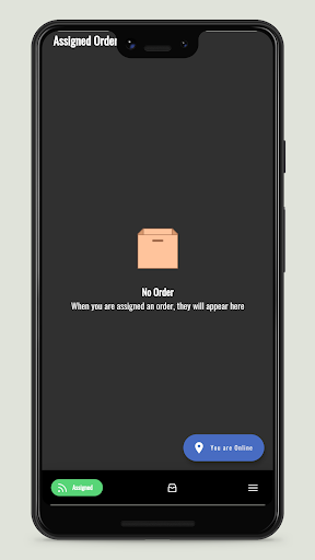 Android application Kidma Mart Rider screenshort