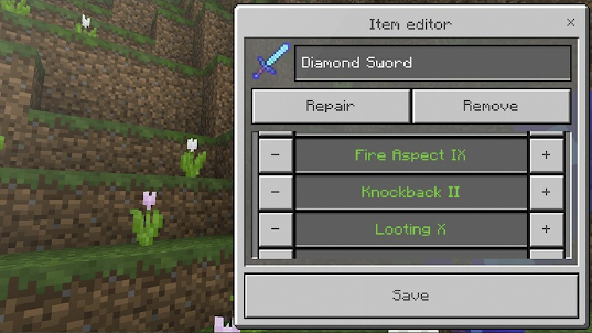 Toolbox mod for Minecraft PE