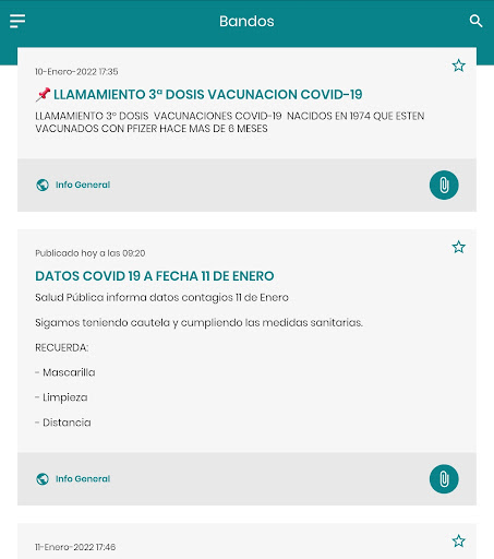 Huélaga Informa Screen 2