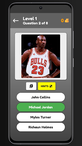 Android application Basketball Quiz - NBA Quiz screenshort