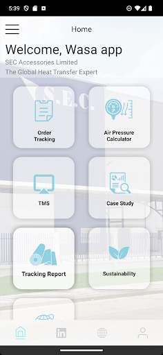Android application SEC Heat Transfer screenshort