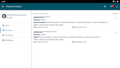 Epicor iScala Service