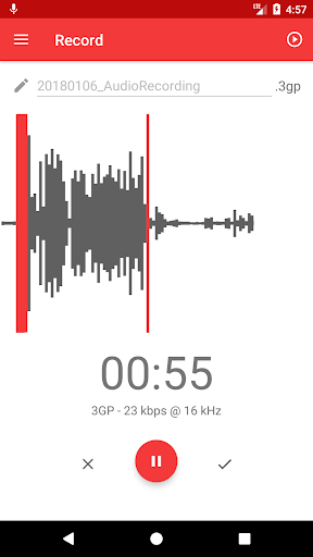 Android application Voice Recorder - Sound & Music screenshort