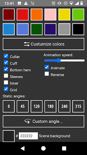 3D T-shirt mockup designer Screen 2