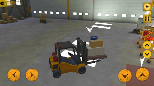 Forklift Heavy Cargo Move