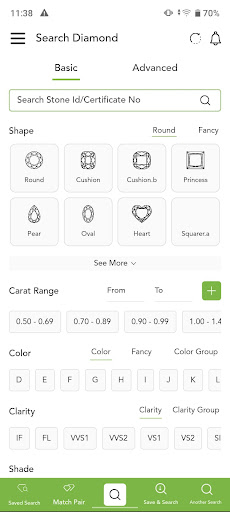 Cupid Diamonds Screen 2