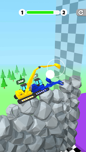 Android application Excavator Race screenshort