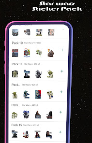 Imágen 1 WASticker Star Wars Pack android