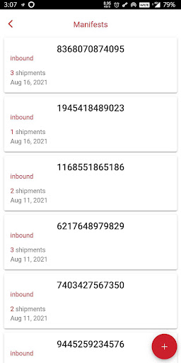 Android application World Asia Logistics Express H screenshort