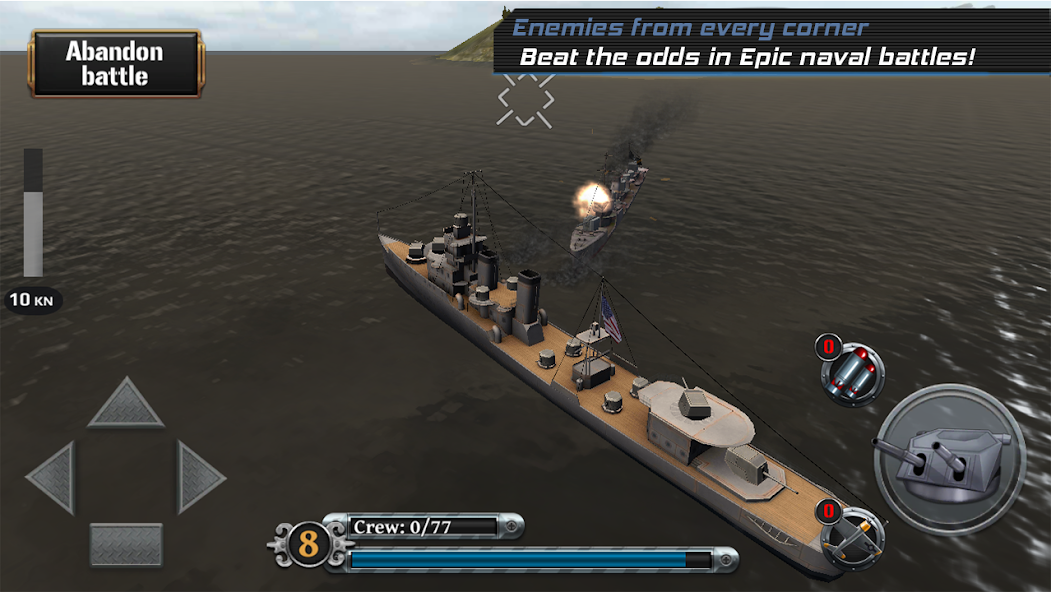 Naval Warship: Pacific Fleet 1.9 APK + Mod (Unlimited money) إلى عن على ذكري المظهر