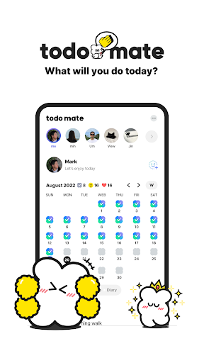 Android application todo mate screenshort