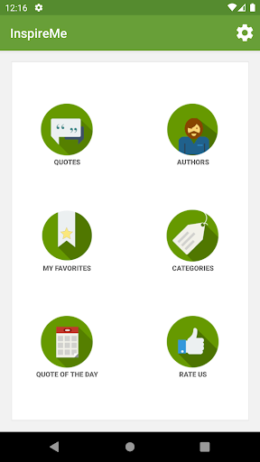 Android application inspireMe |Motivational Quotes screenshort