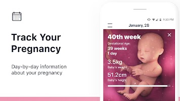 screenshot of Stork — Pregnancy Tracker