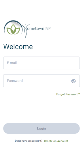 Android application Hometown NP screenshort