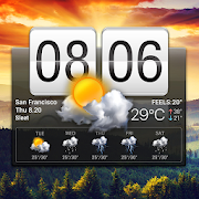 Flip Clock & Weather Widget 16.6.0.6271_50157 Icon