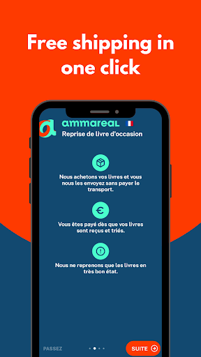 Sell your books · Ammareal Screen 3