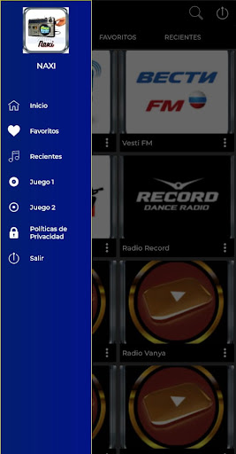 Android application Радио Naxi Радио Naki 96.9 FM screenshort