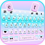 Cover Image of 下载 Pastel Hearts Keyboard Theme 1.0 APK