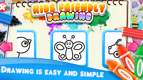 Friendly Drawing For Kids(圖2)-速報App