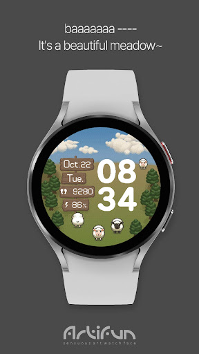 artifun.sheepfarm.watchface screenshot 8