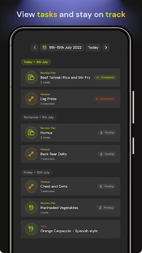 Sportvibez Trainee Screen 2
