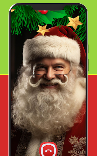 Android application Call Santa Claus & Voicemail screenshort