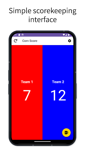Android application Corn Score screenshort