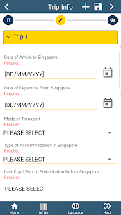 SG Arrival Card 1.2.12 Screenshots 2