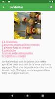 Apéro dînatoire facile avec calories recettes. APK Screenshot Thumbnail #4