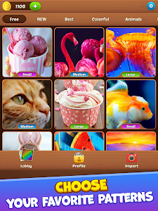 Cross Stitch: Coloring Art poster 7