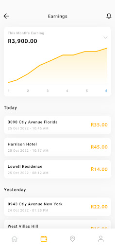 Xbros Delivery Driver Screen 3