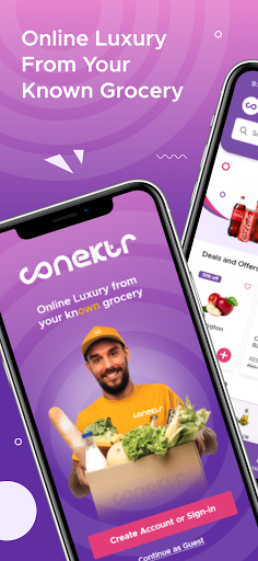 Android application Conektr screenshort