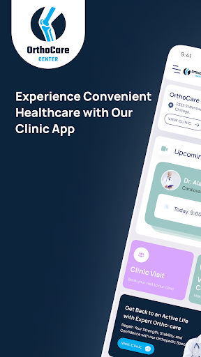Android application OrthoCare Center screenshort