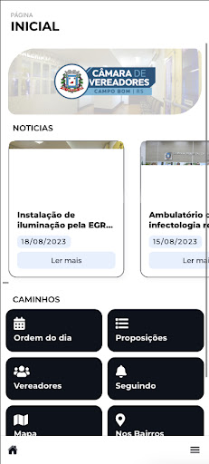 Câmara Campo Bom RS Screen 2