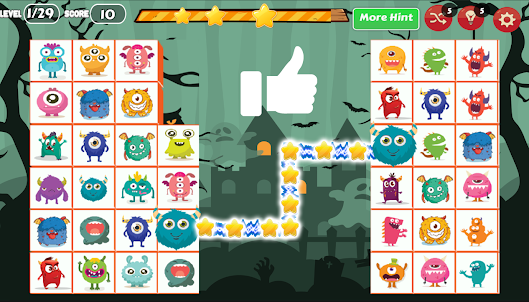 Onet 3d Animal Monster Puzzle