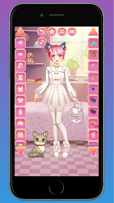 Kawaii Dress-Up 1.0 APK + Мод (Unlimited money) за Android