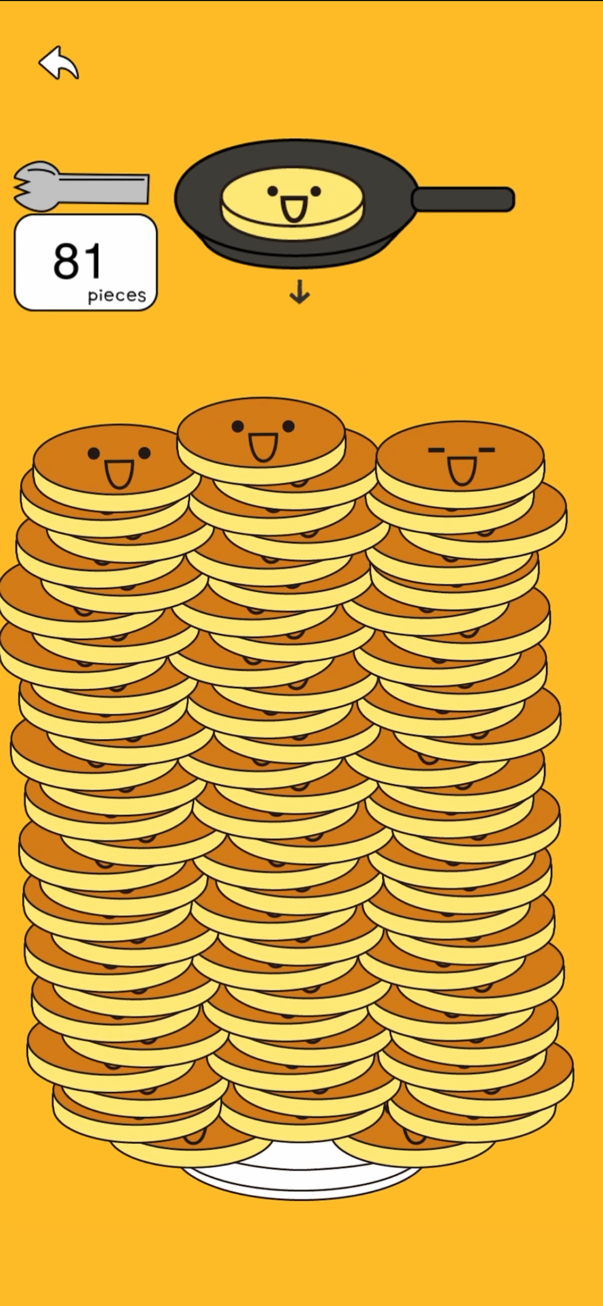 Android application Pancake Tower-Game for kids screenshort