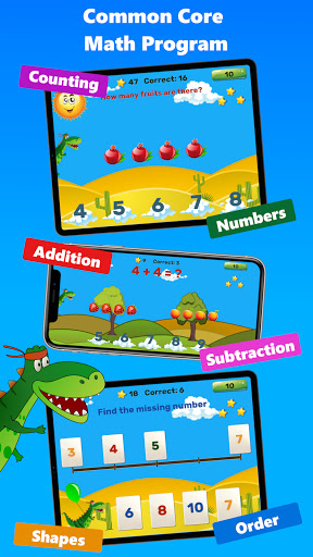 Screenshot of Dino Preschool Learning Games