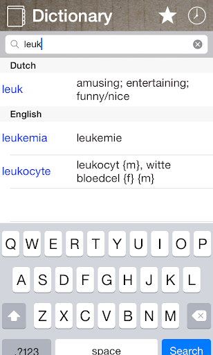 Android application Dutch English Dictionary Free screenshort
