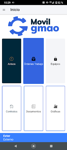 MovilGmao AppCliente DEMO Screen 2