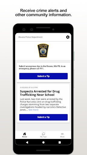 Android application Revere PD screenshort
