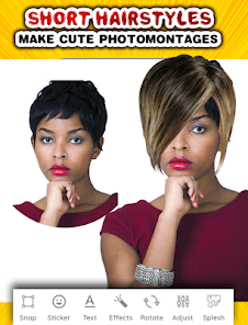 Short Hairstyles Styler for wo - Apps on Google Play