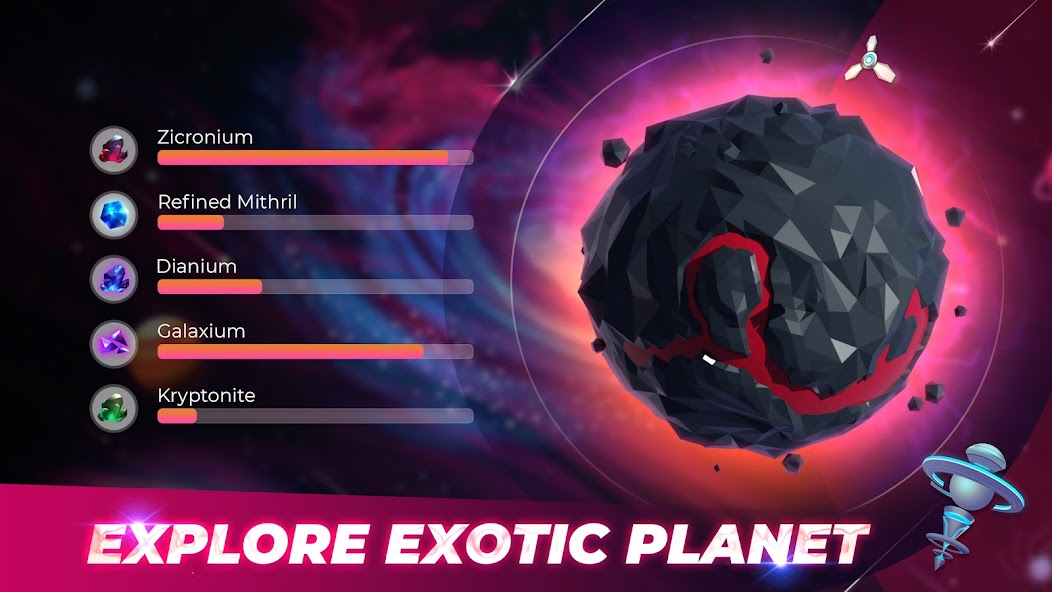Planet Inc Idle Miner Tycoon v0.0.20 MOD (Unlimited Money/Relics/Science Points) APK