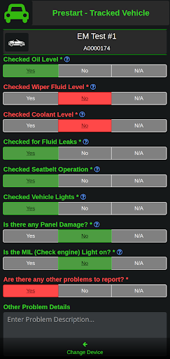 Protekt Prestarts Screen 2