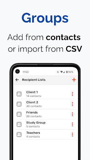 Auto Text: Bulk SMS Scheduler - Communication - apps