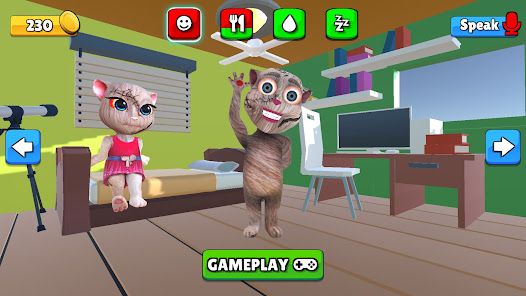 Captura de Pantalla 9 Talking Maria Horror android