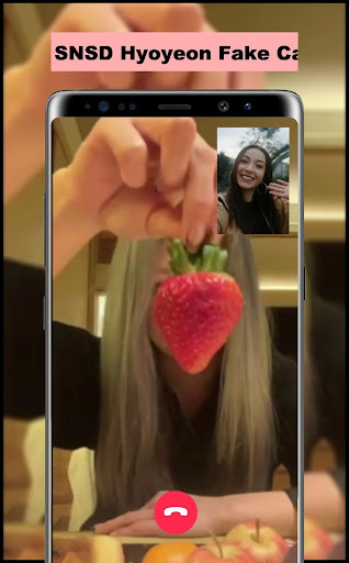 SNSD Hyoyeon Fake Call Screen 3