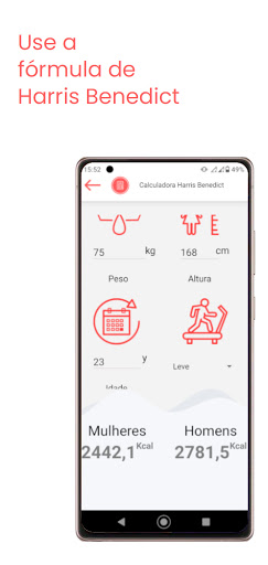 Calculadora Nutrição Interativ Screen 3